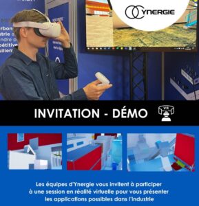 Ynergie - invitation démo VR - Energy Class Factory Strasbourg 2023