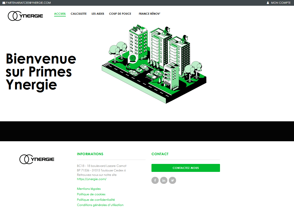 ynergie-primes-CEE Primes Ynergie - plateforme web